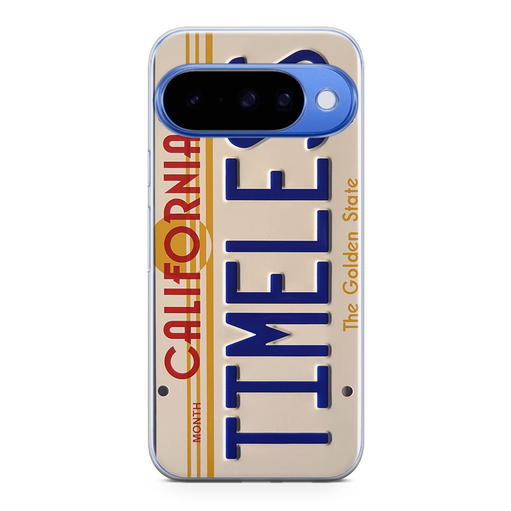 Back to the Future License Plate Timeless Google Pixel 10 Case