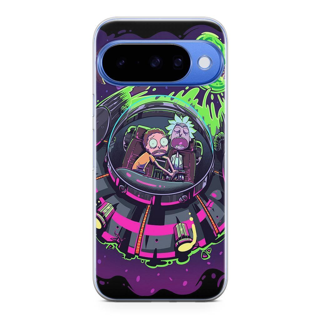 Rick And Morty Spaceship Google Pixel 10 Case
