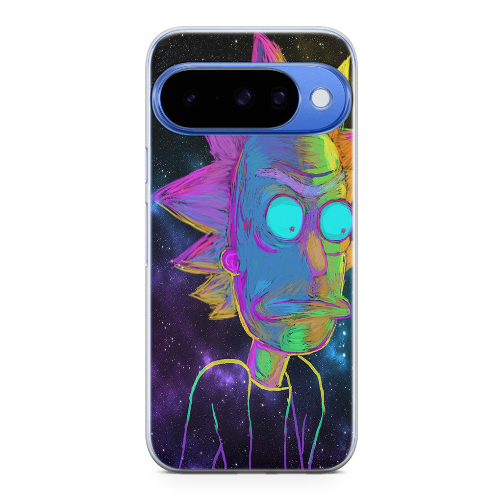Rick Colorful Crayon Space Google Pixel 10 Case