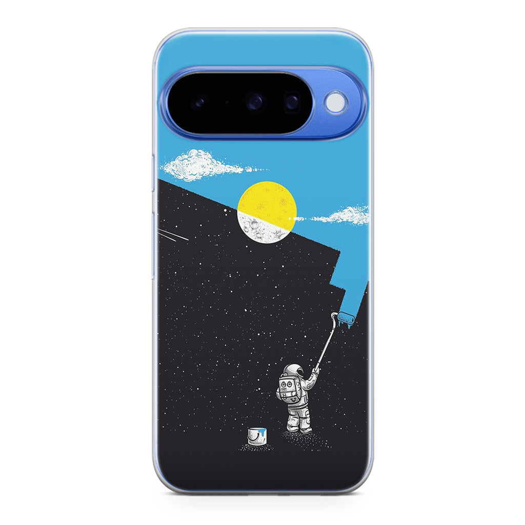 Space Paiting Day Google Pixel 10 Case