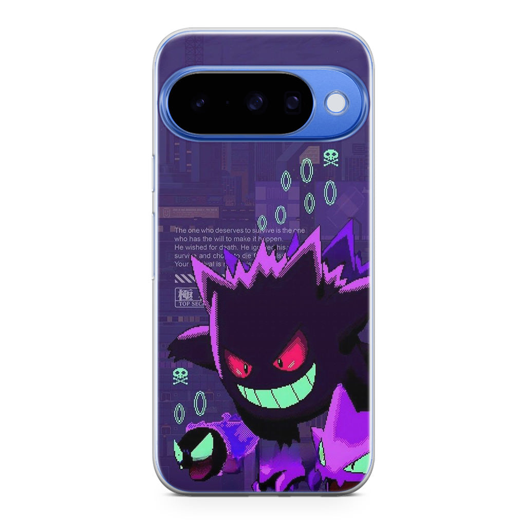 Gengar Pixel Art Google Pixel 10 Case