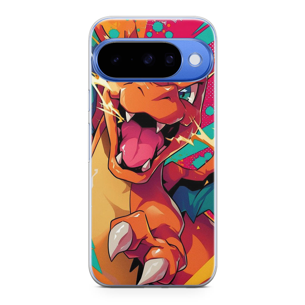 Blazing Fury Charizard Google Pixel 10 Case