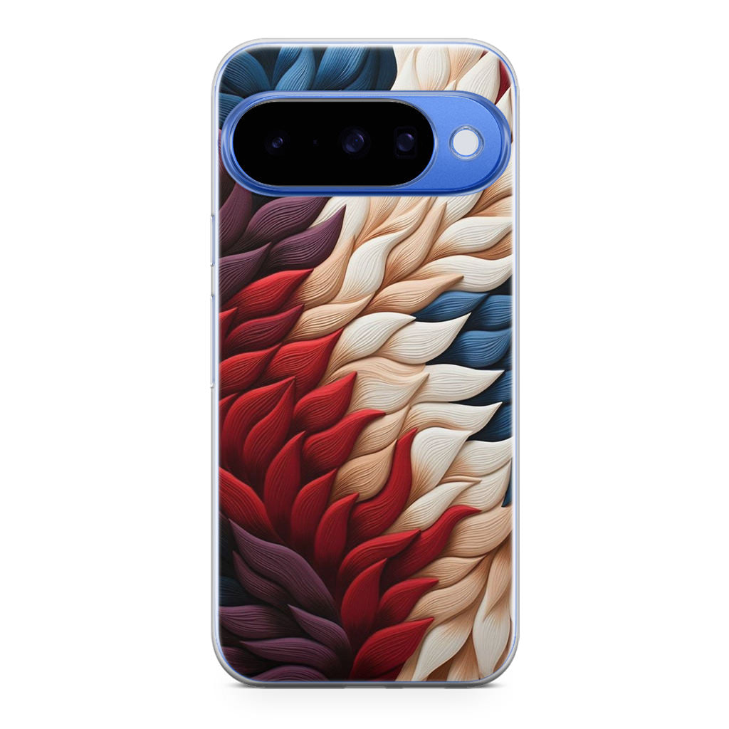 Colorful Feathers Art Google Pixel 10 Case