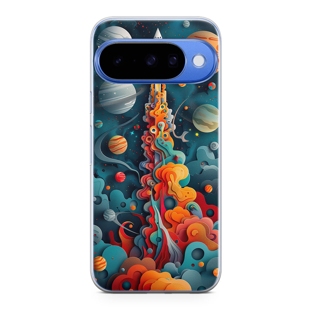 Cosmic Ignition Google Pixel 10 Case