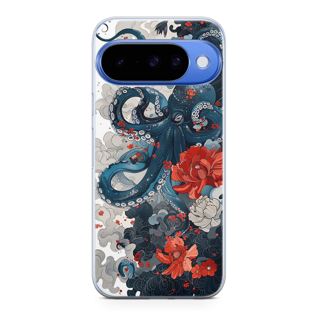 Floral Kraken Google Pixel 10 Case