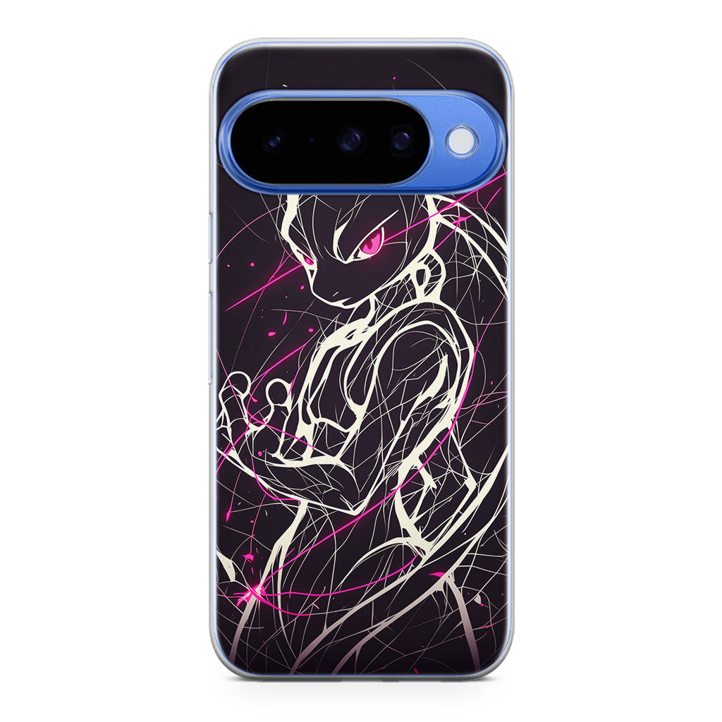 Mewtwo Cosmic Energy Google Pixel 10 Case