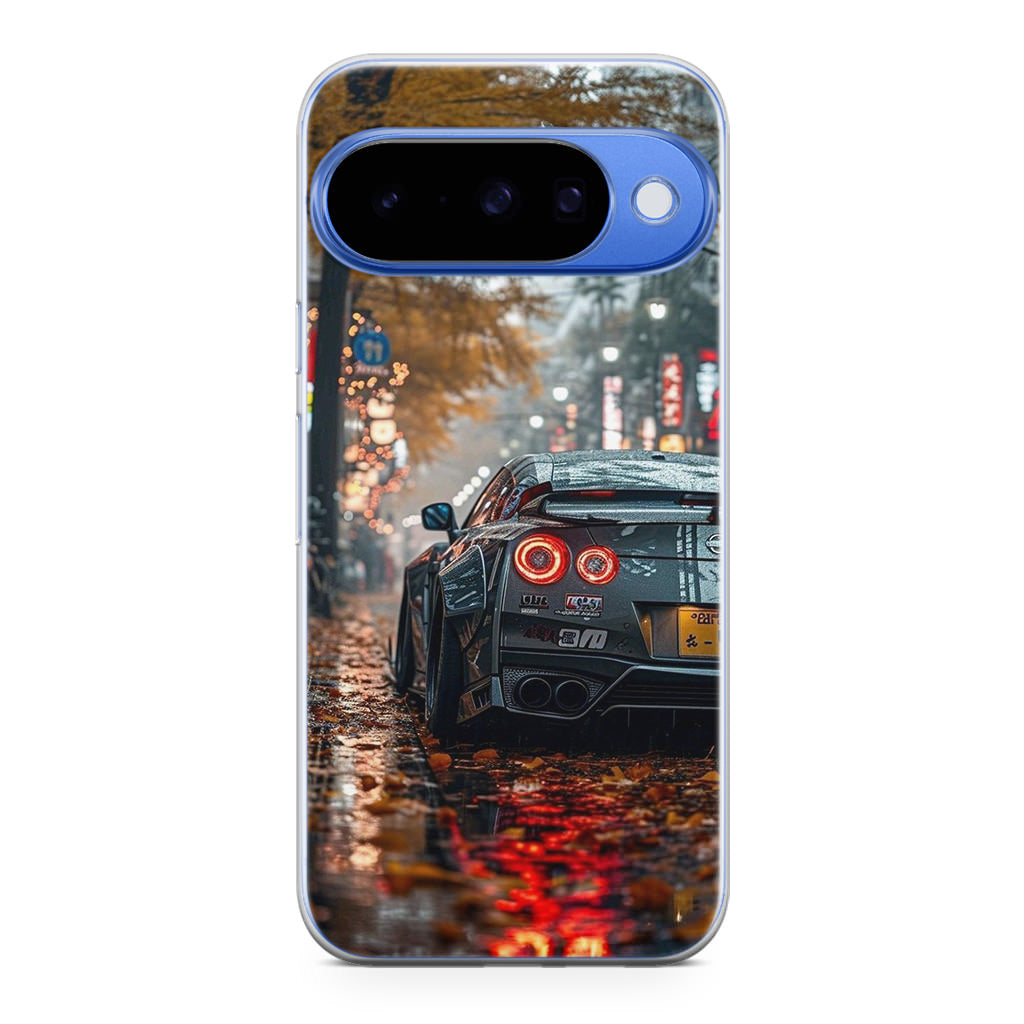 Neon Drift Autumn Streets Google Pixel 10 Case
