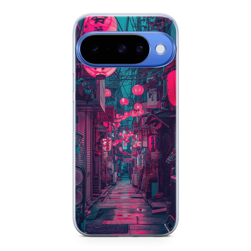 Neon Veins of the Night Market Google Pixel 10 Case