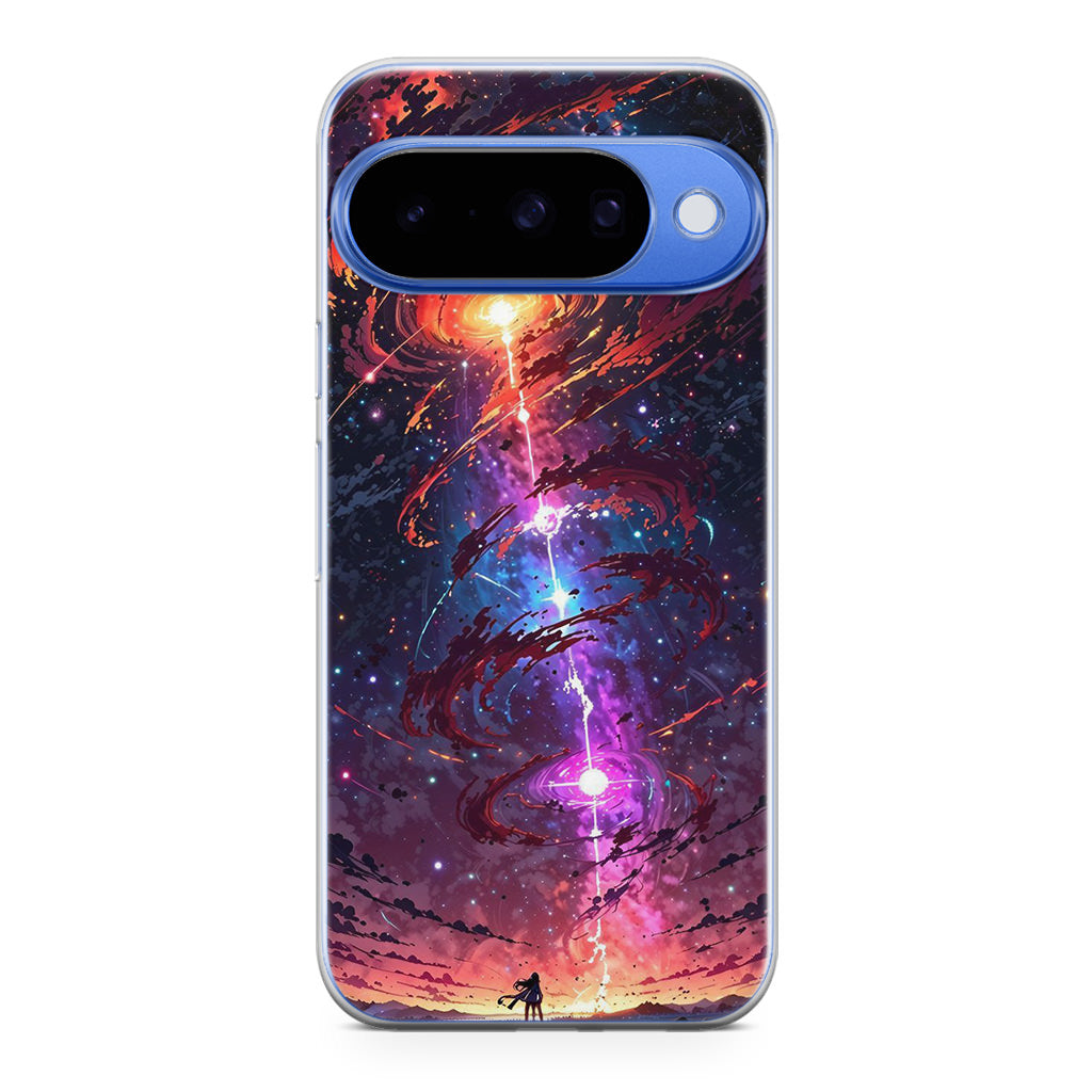 Stargazer at the Axis of Creation Google Pixel 10 Case
