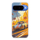 Turbo Dreams in Neon Palms Google Pixel 10 Case