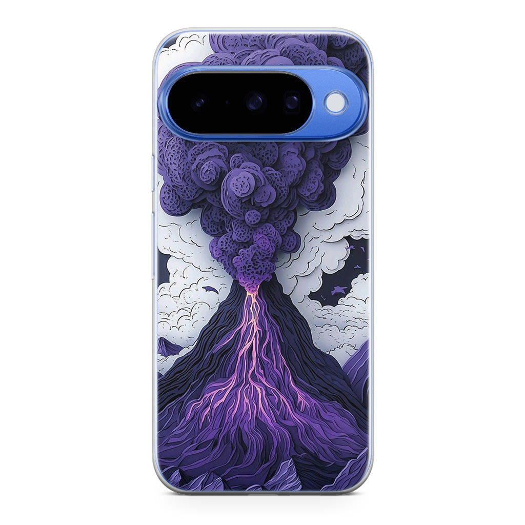 Violet Fury The Awakening Volcano Google Pixel 10 Case