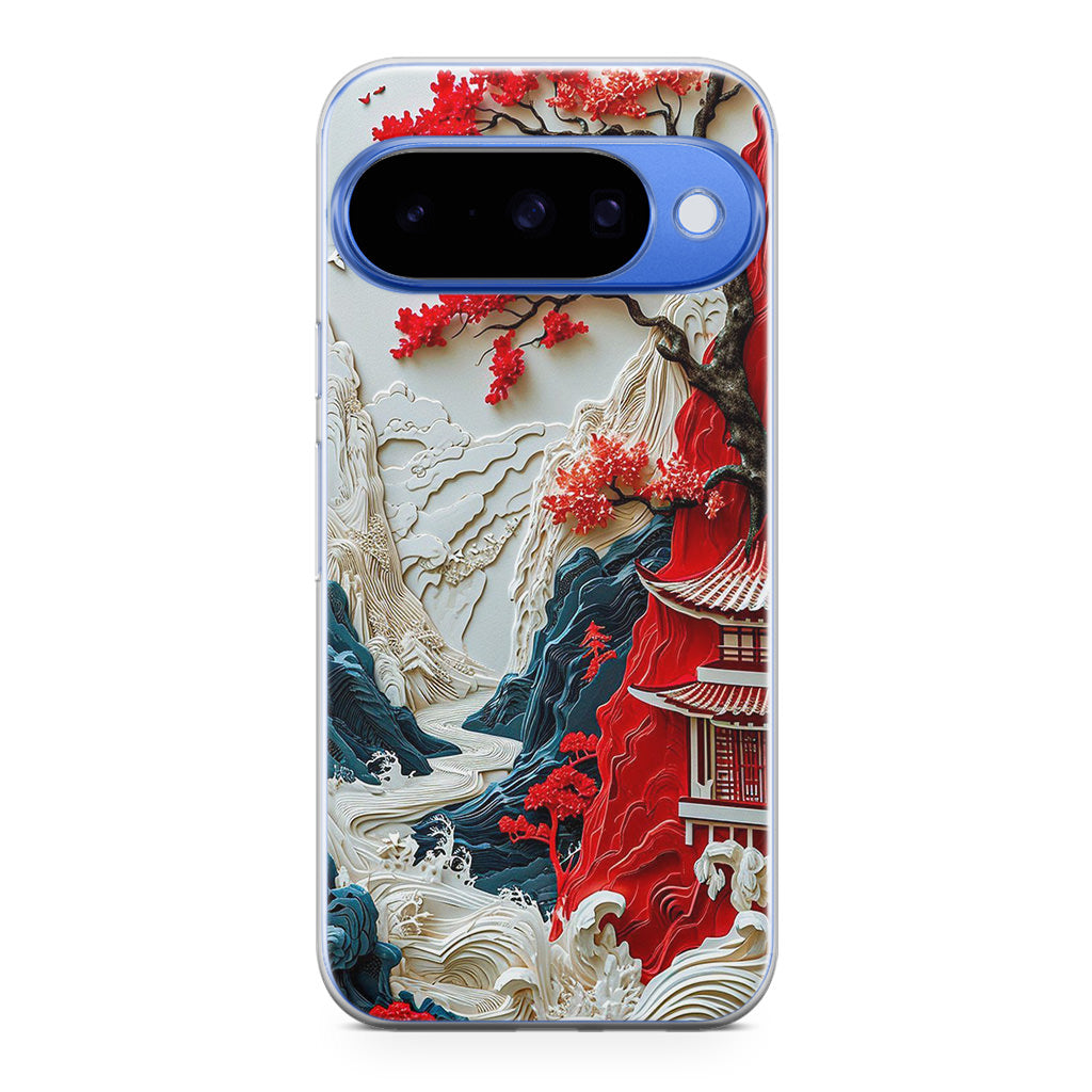 Whispers of the Crimson Zen Google Pixel 10 Case