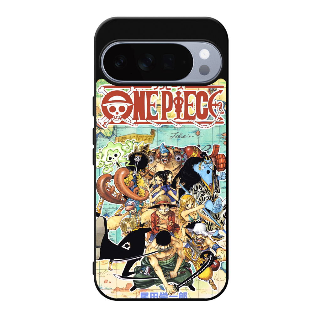 One Piece Comic Straw Hat Pirate Google Pixel 10 Pro / Pixel 10 Pro XL Case