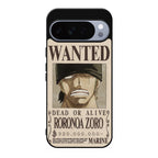 Roronoa Zoro Bounty Google Pixel 10 Pro / Pixel 10 Pro XL Case