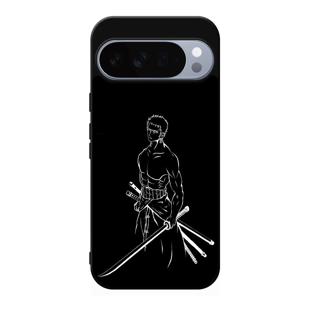 Roronoa Zoro Outlines Google Pixel 10 Pro / Pixel 10 Pro XL Case