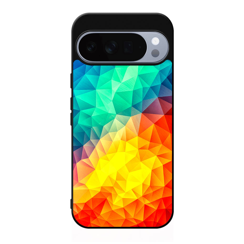 Abstract Multicolor Cubism Painting Google Pixel 10 Pro / Pixel 10 Pro XL Case