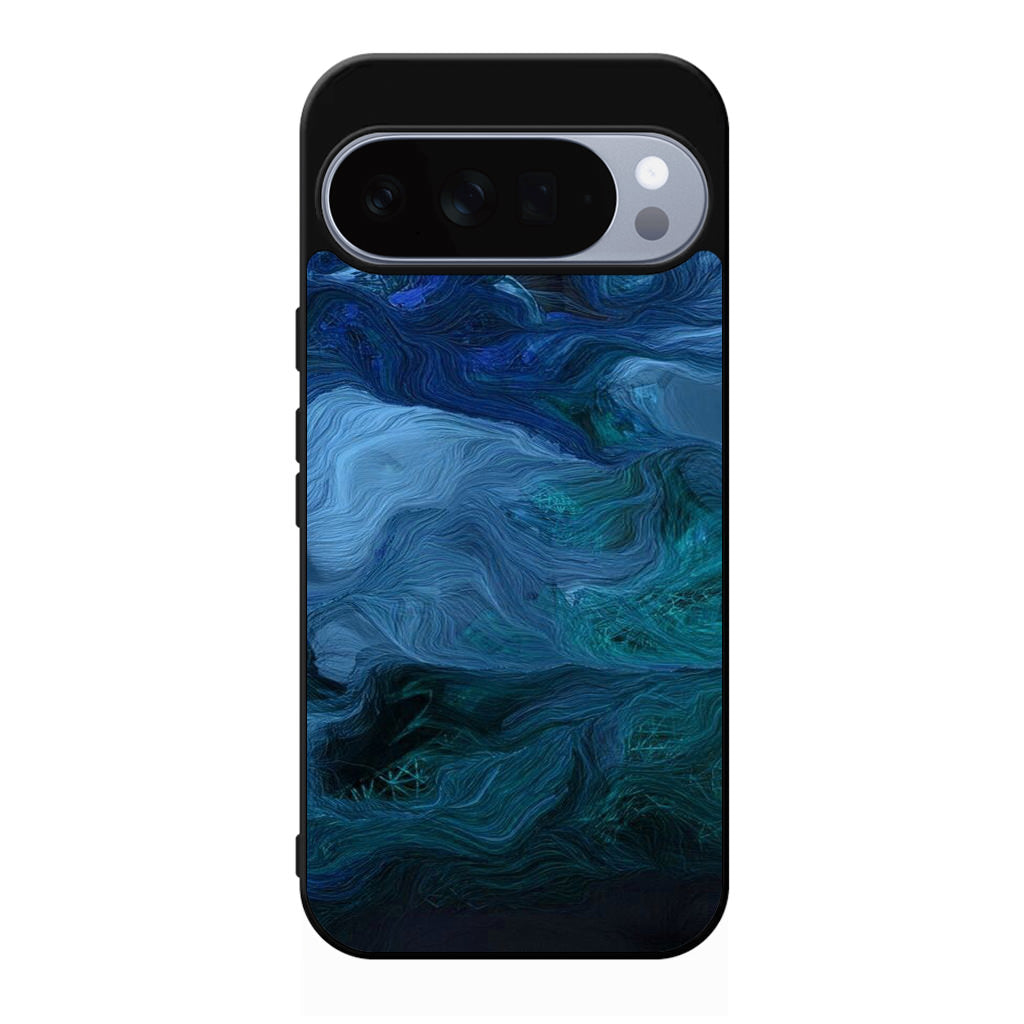 Blue Abstract Art Google Pixel 10 Pro / Pixel 10 Pro XL Case
