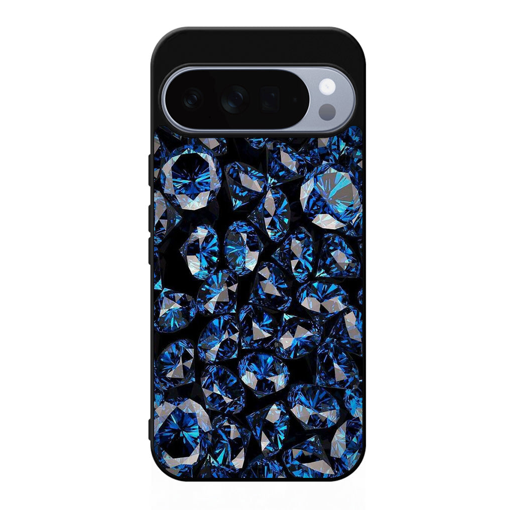 Blue Diamonds Pattern Google Pixel 10 Pro / Pixel 10 Pro XL Case