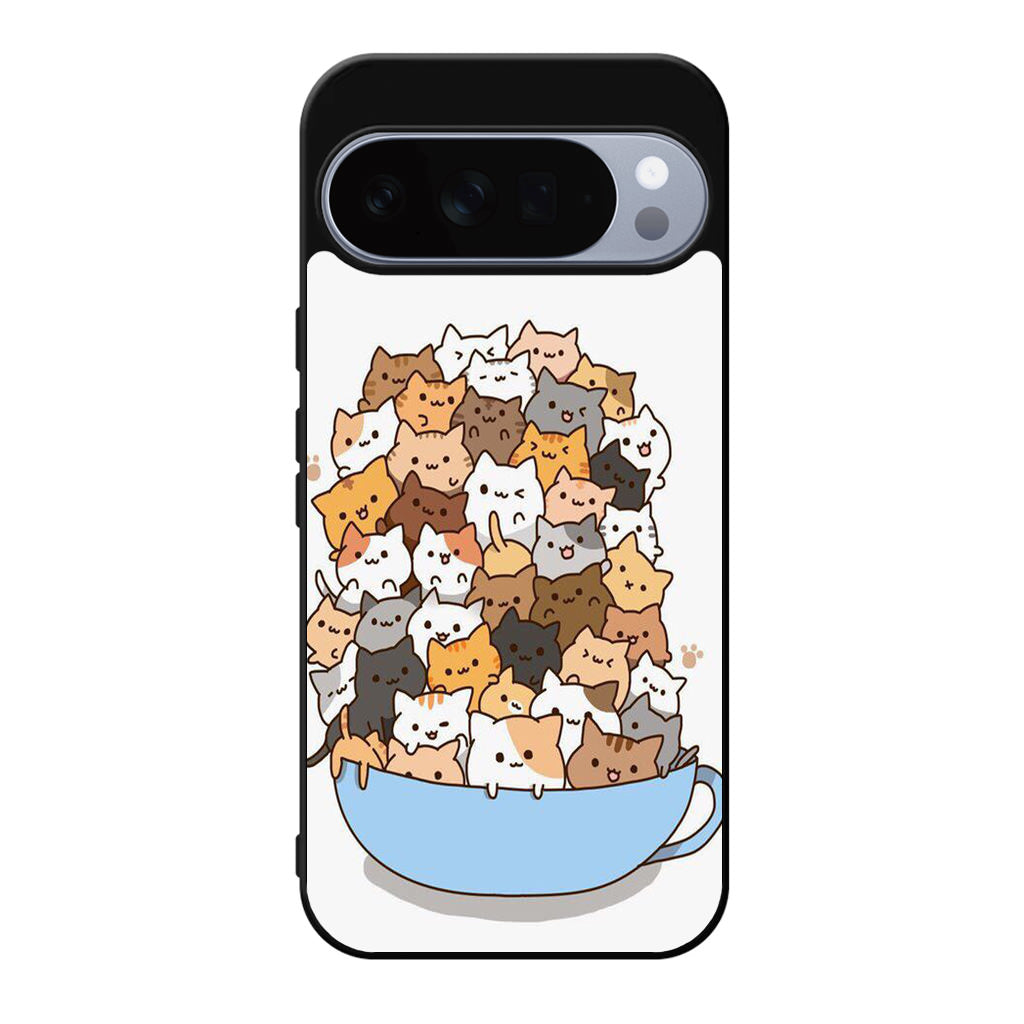 Cats on A Bowl Google Pixel 10 Pro / Pixel 10 Pro XL Case