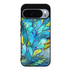 Colorful Art in Blue Google Pixel 10 Pro / Pixel 10 Pro XL Case