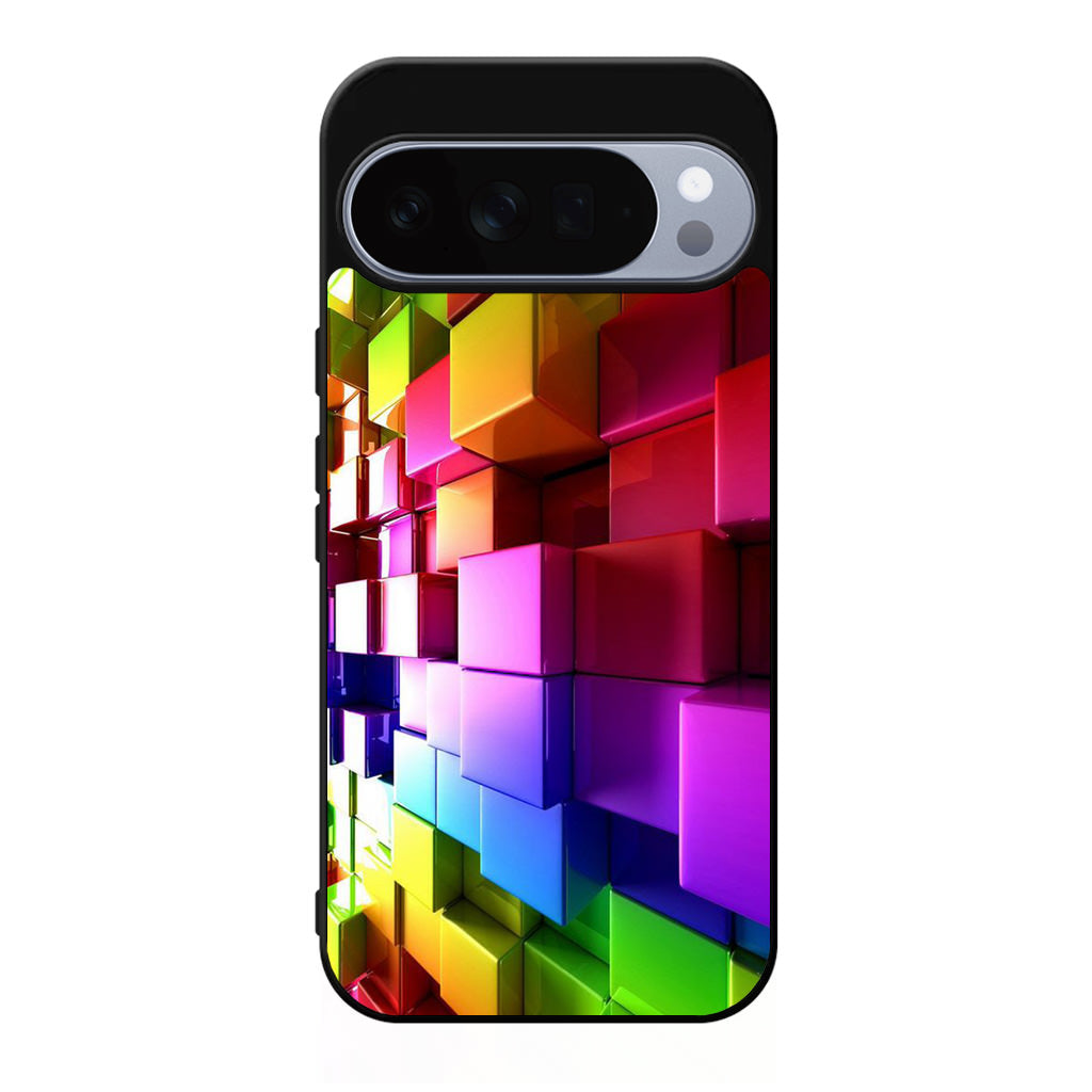 Colorful Cubes Google Pixel 10 Pro / Pixel 10 Pro XL Case