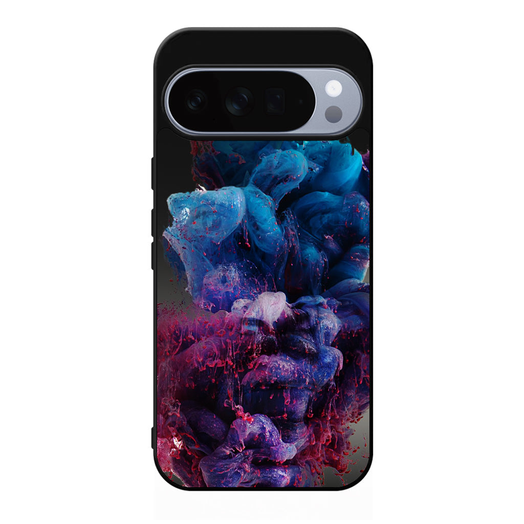 Colorful Dust Art on Black Google Pixel 10 Pro / Pixel 10 Pro XL Case