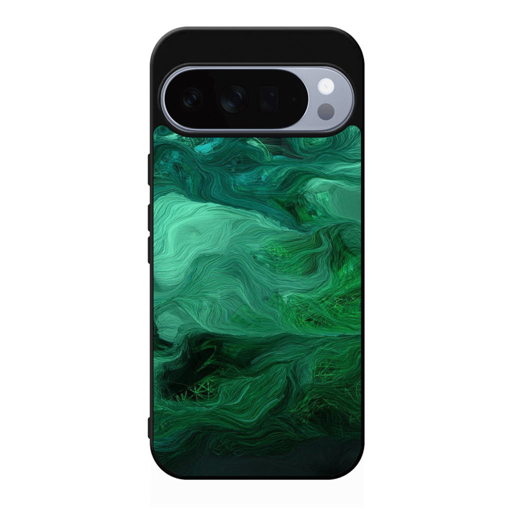 Green Abstract Art Google Pixel 10 Pro / Pixel 10 Pro XL Case