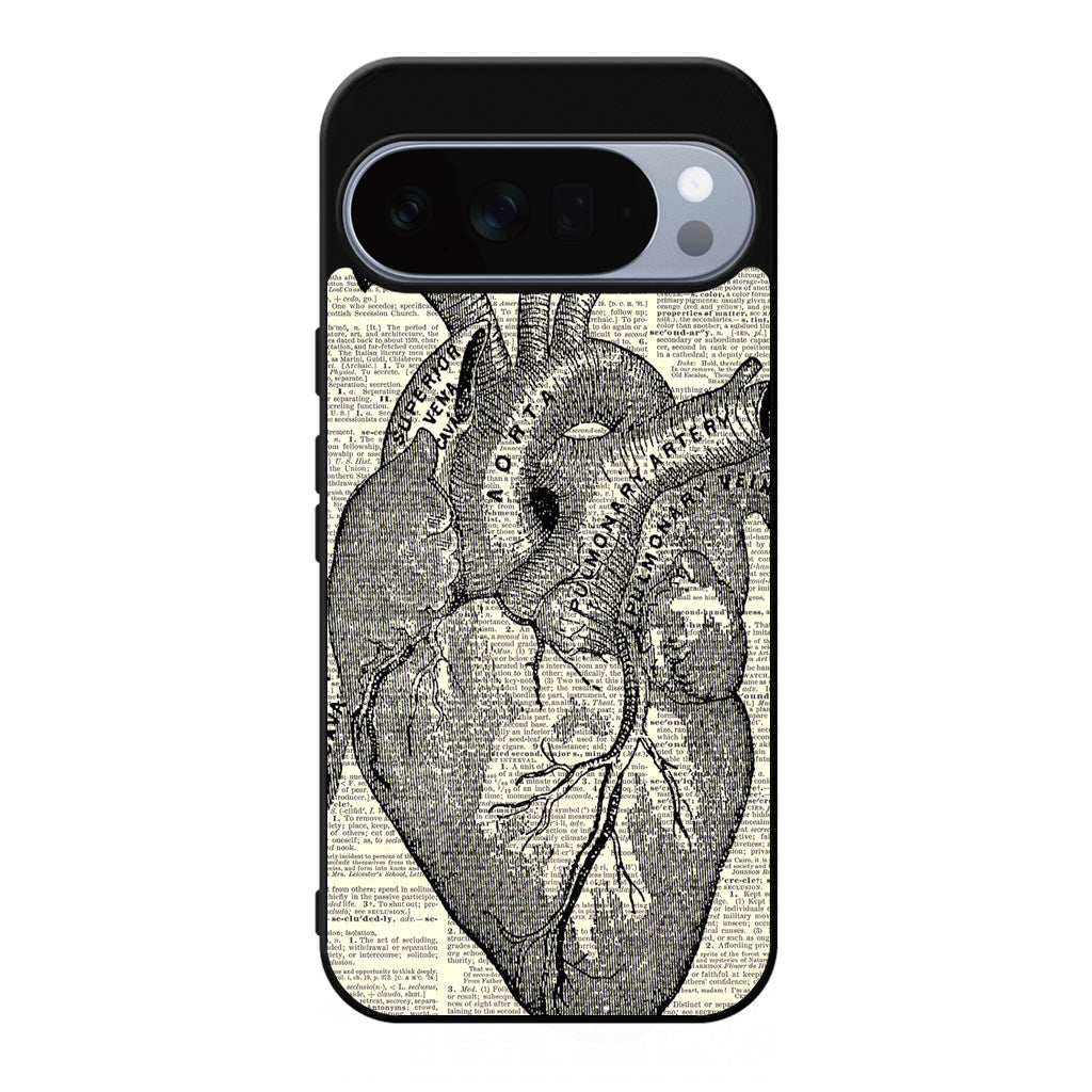 Heart Book Art Google Pixel 10 Pro / Pixel 10 Pro XL Case