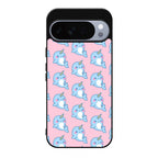 Horned Whales Pattern Google Pixel 10 Pro / Pixel 10 Pro XL Case