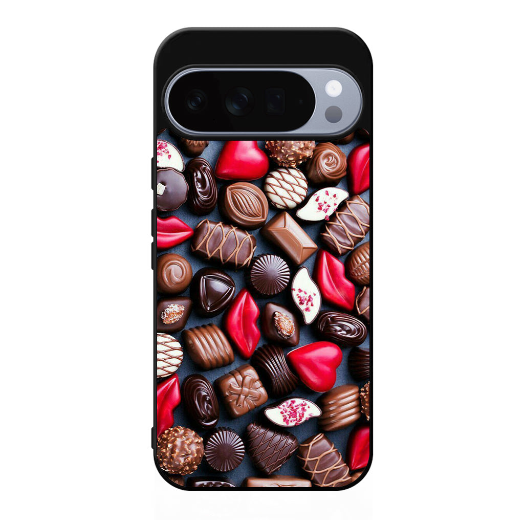 I Love Choco Pattern Google Pixel 10 Pro / Pixel 10 Pro XL Case