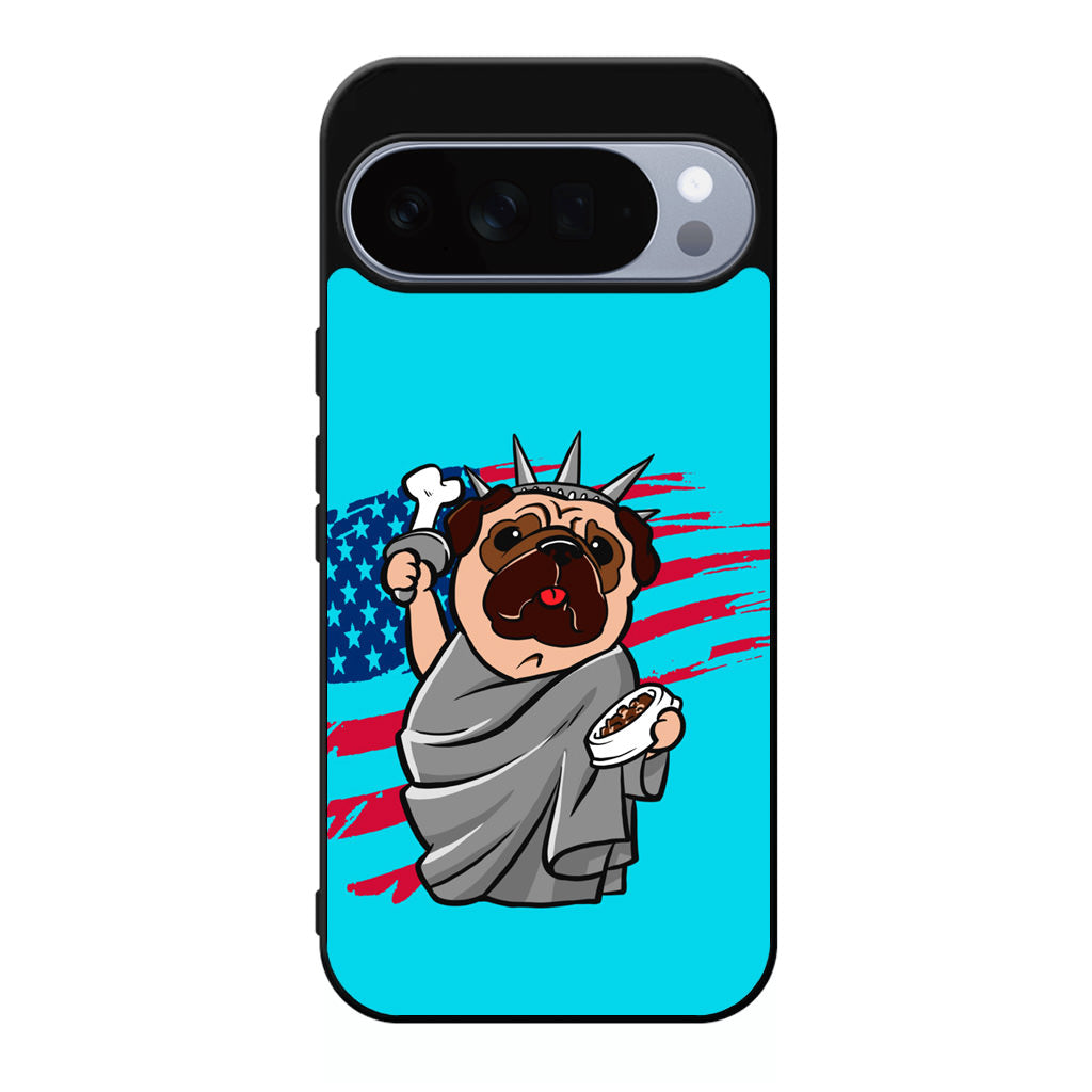 Independence Day Pug Google Pixel 10 Pro / Pixel 10 Pro XL Case