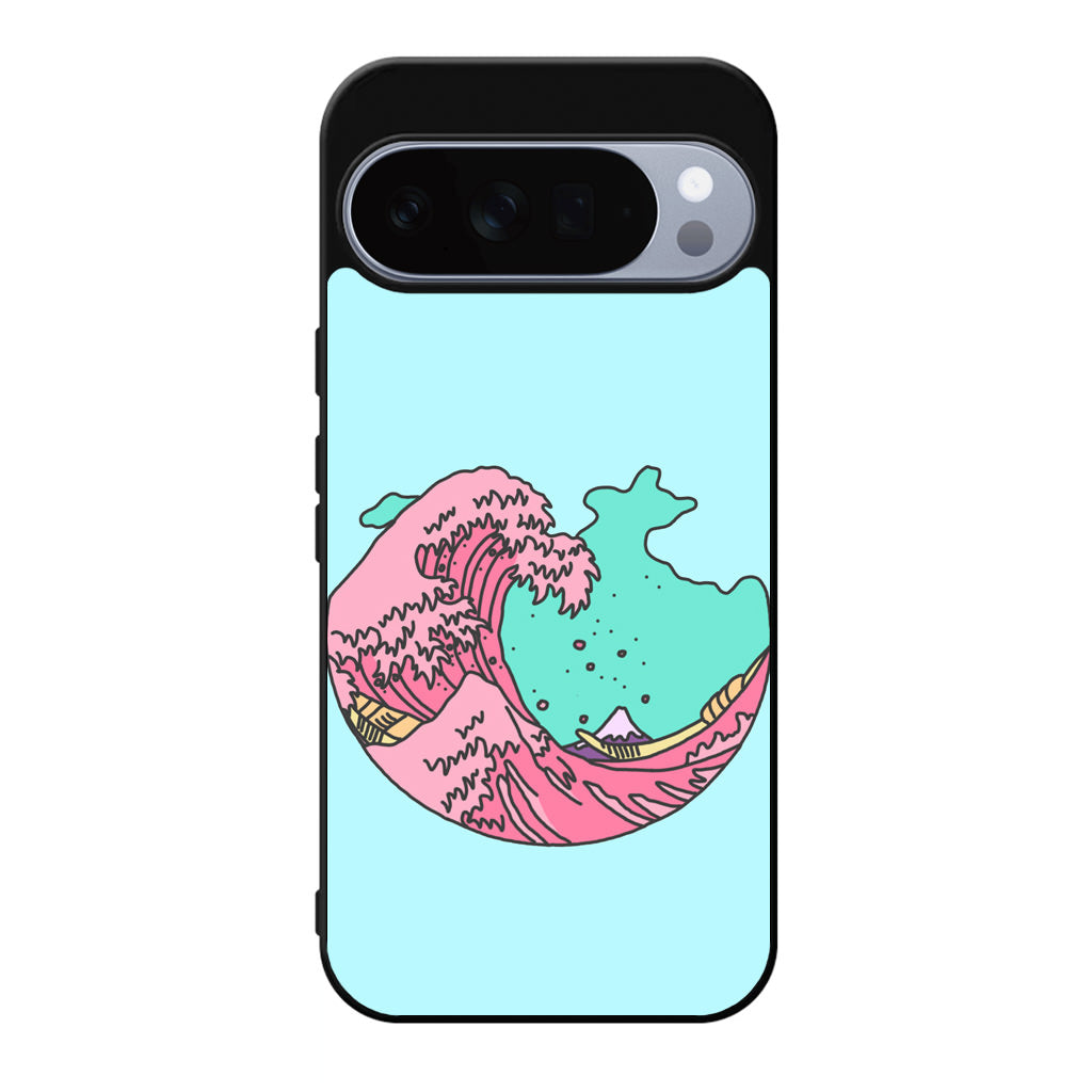 Japanese Pastel Wave Google Pixel 10 Pro / Pixel 10 Pro XL Case