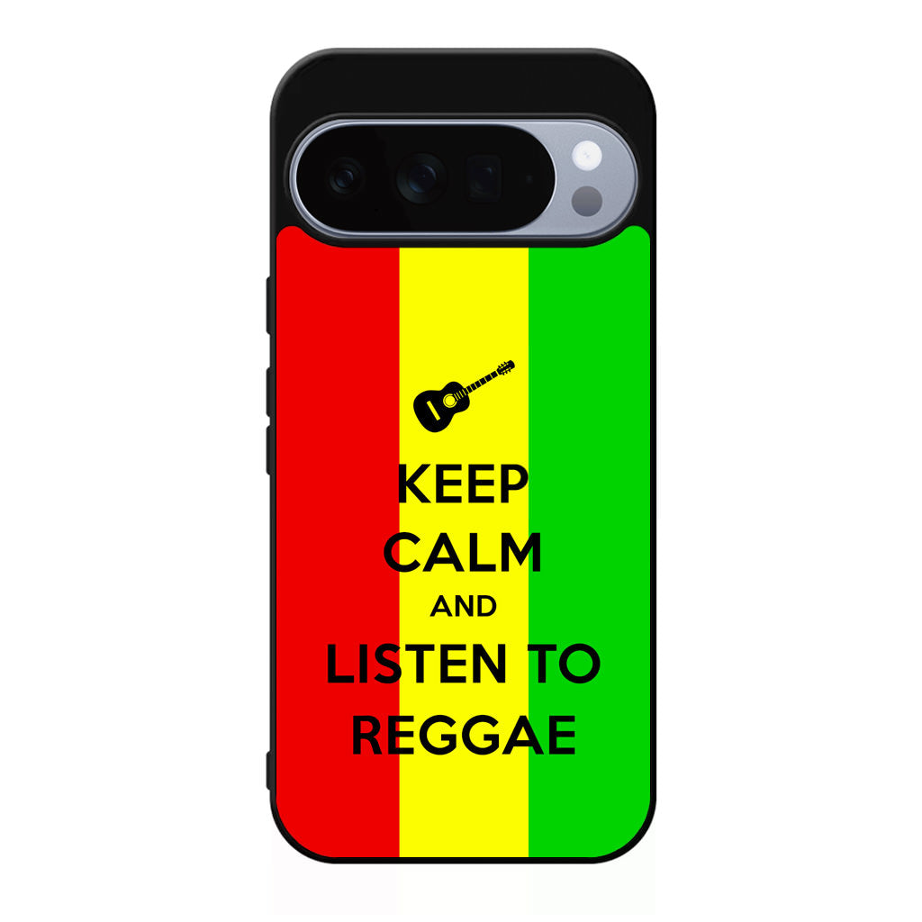 Keep Calm and Listen to Reggae Google Pixel 10 Pro / Pixel 10 Pro XL Case