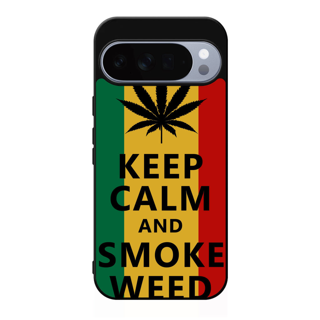 Keep Calm And Smoke Weed Google Pixel 10 Pro / Pixel 10 Pro XL Case