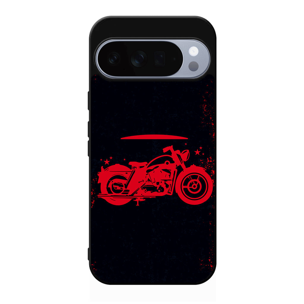 Motorcycle Red Art Google Pixel 10 Pro / Pixel 10 Pro XL Case