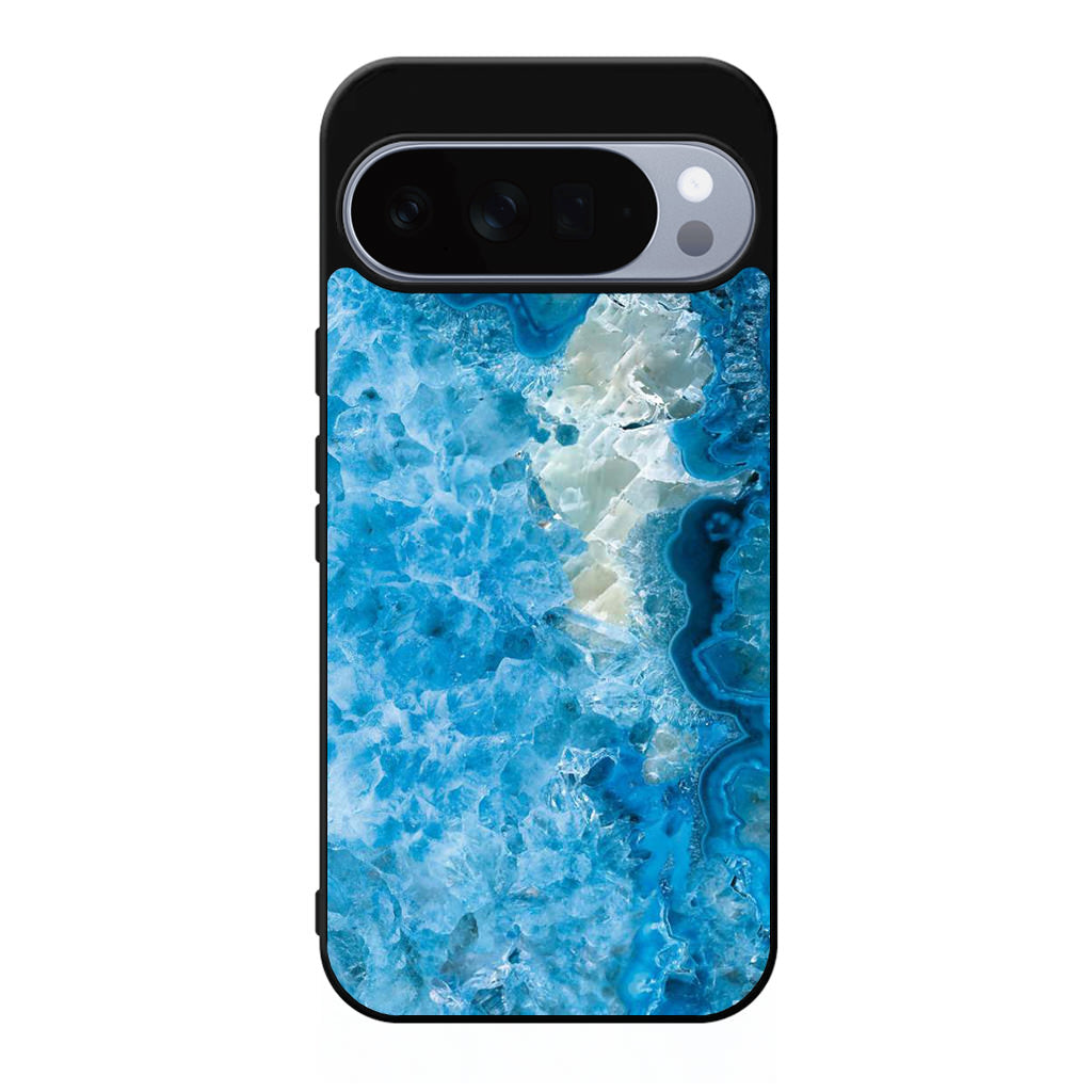 Navy Blue Marble Google Pixel 10 Pro / Pixel 10 Pro XL Case