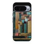 Painted Abstract Wood Sculptures Google Pixel 10 Pro / Pixel 10 Pro XL Case