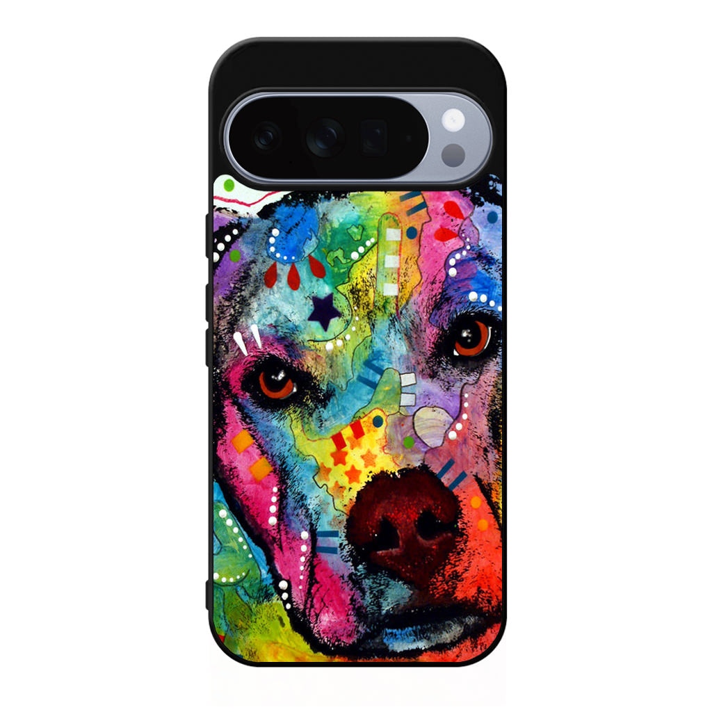 Pitbull Love Painting Google Pixel 10 Pro / Pixel 10 Pro XL Case