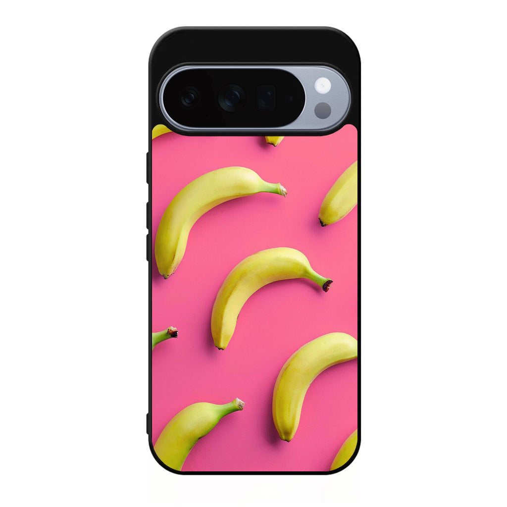 Real Bananas Fruit Pattern Google Pixel 10 Pro / Pixel 10 Pro XL Case