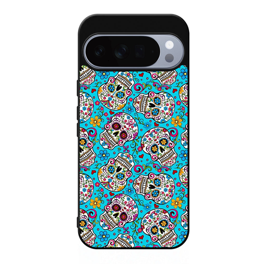 Skull Floral Sugar Google Pixel 10 Pro / Pixel 10 Pro XL Case