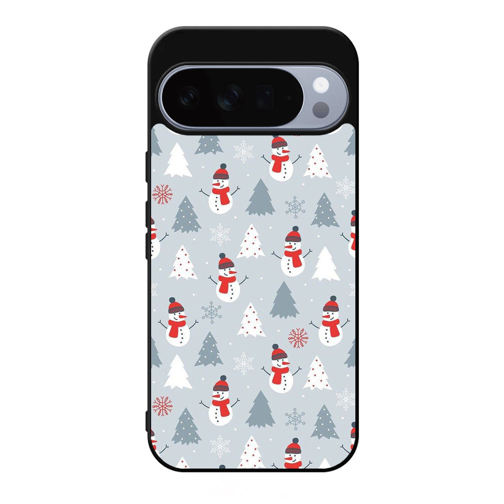 Snowmans Pattern Google Pixel 10 Pro / Pixel 10 Pro XL Case