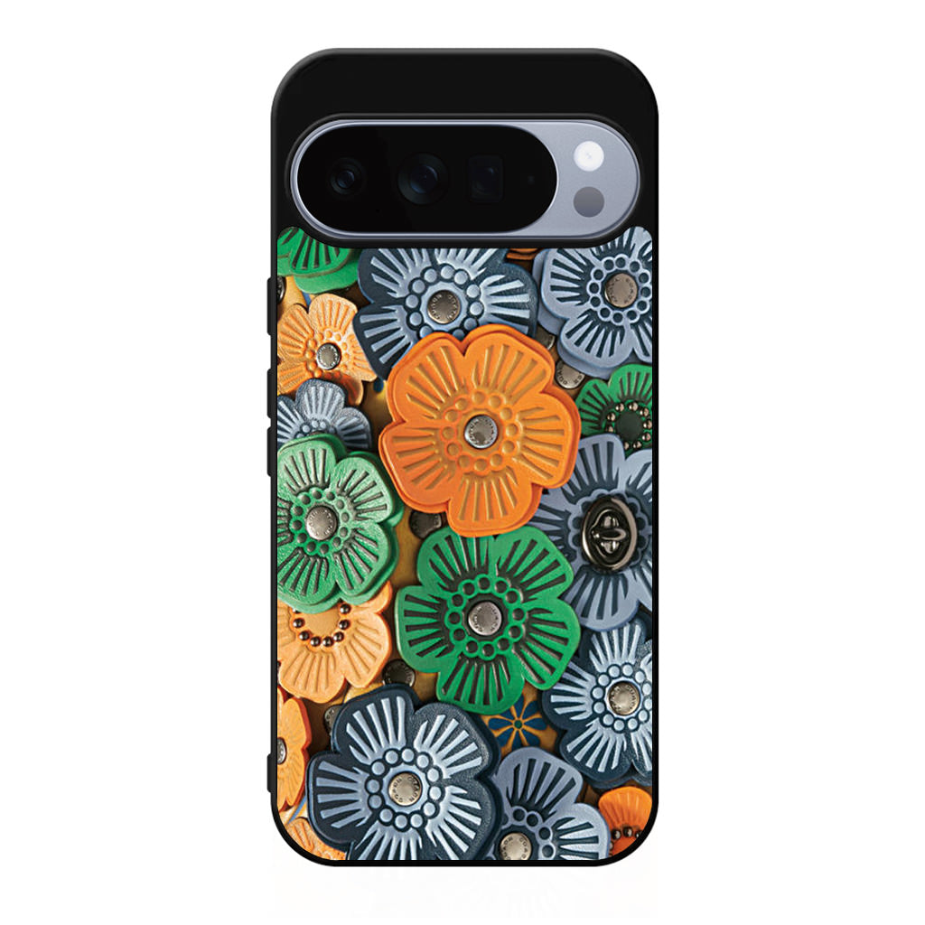 Tea Rose Applique Google Pixel 10 Pro / Pixel 10 Pro XL Case