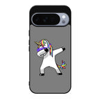 Unicorn Dabbing Grey Google Pixel 10 Pro / Pixel 10 Pro XL Case