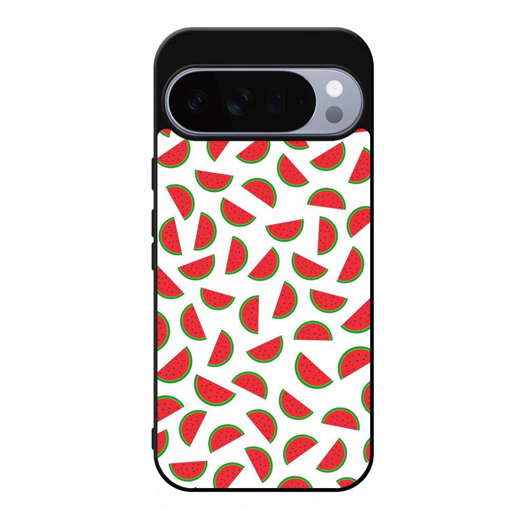 Watermelon Fruit Pattern White Google Pixel 10 Pro / Pixel 10 Pro XL Case