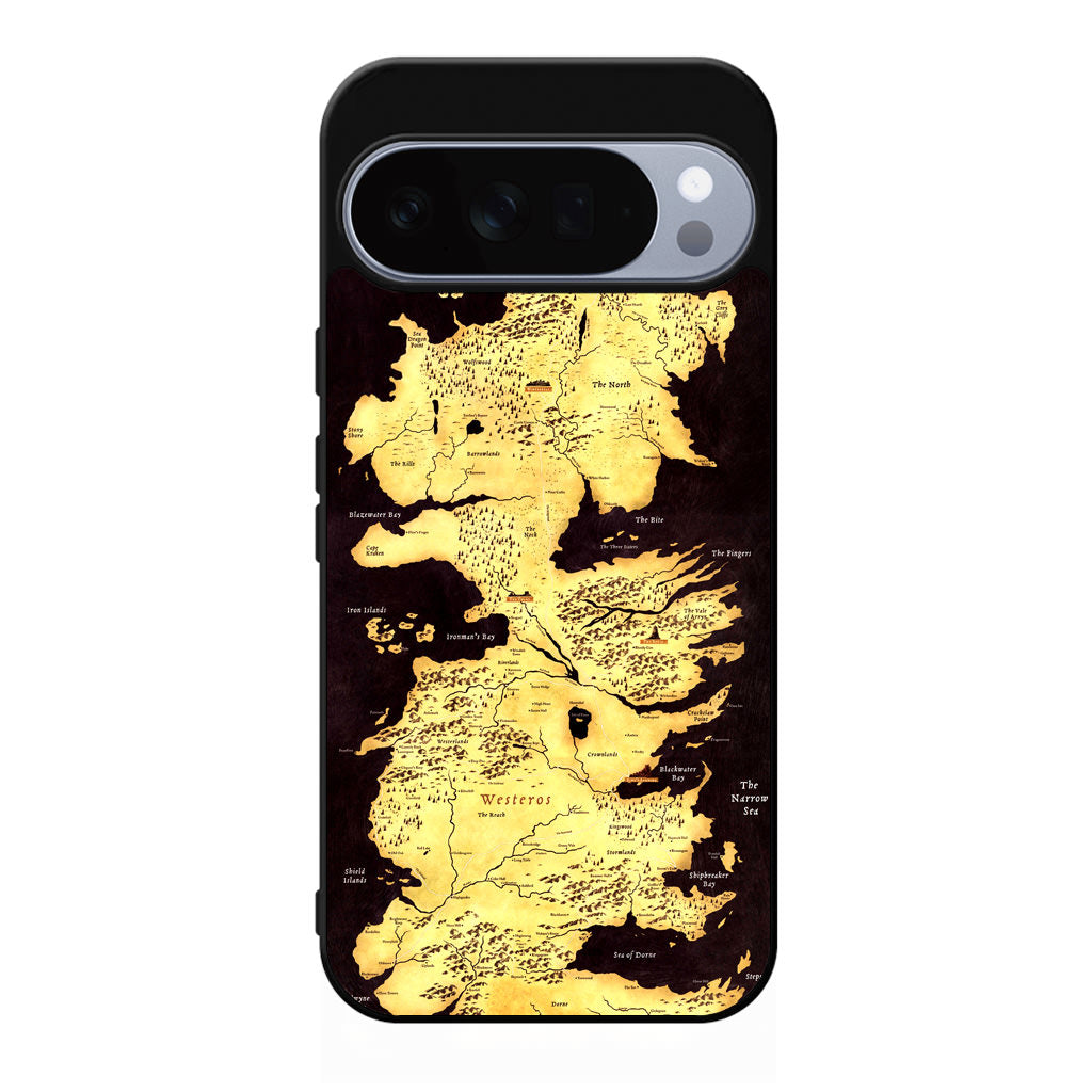 Westeros Map Google Pixel 10 Pro / Pixel 10 Pro XL Case