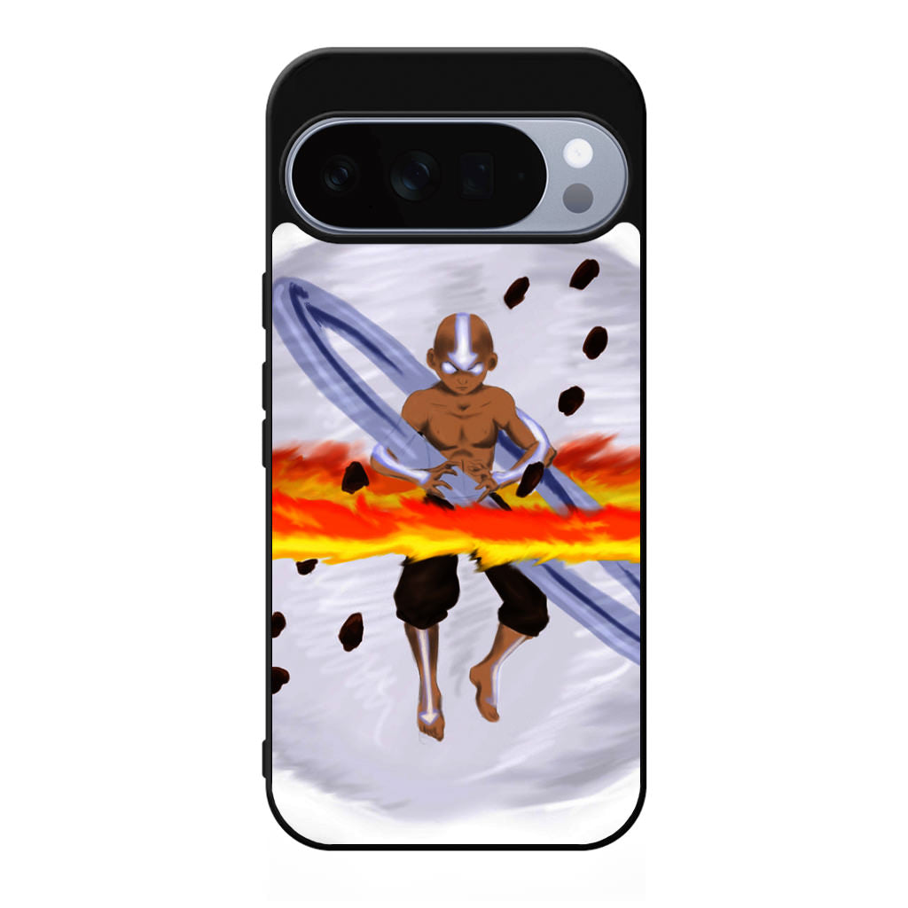 Avatar Aang Controls Four Elements Google Pixel 10 Pro / Pixel 10 Pro XL Case