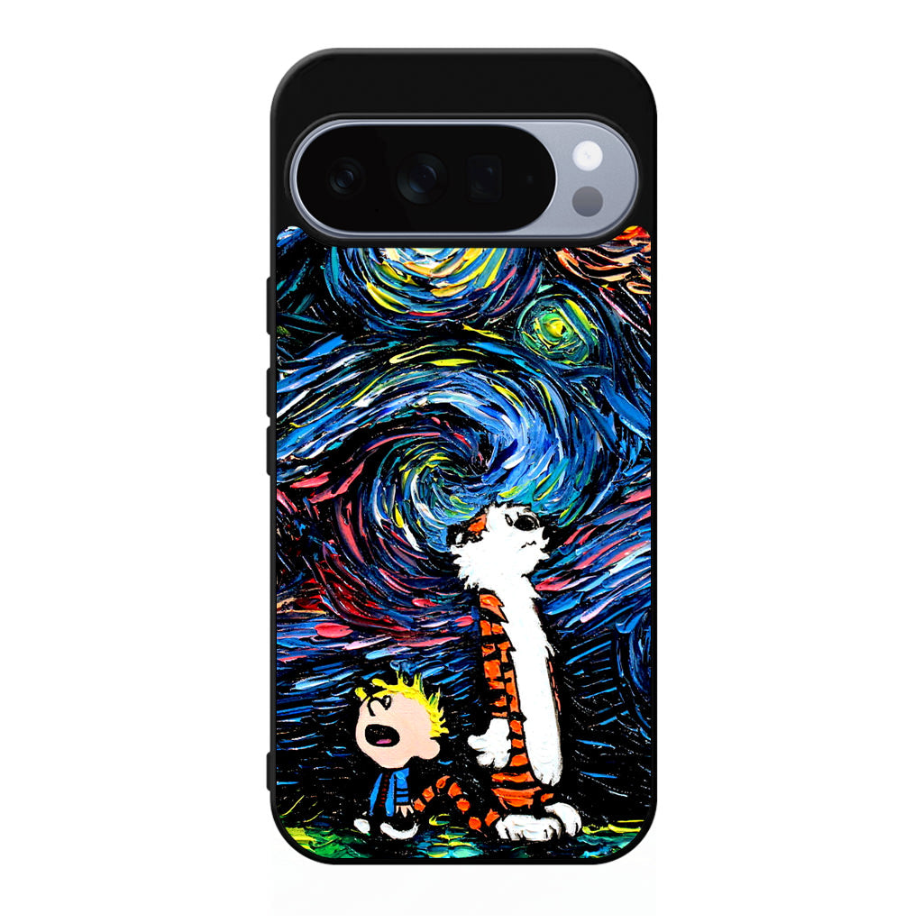 Calvin Art At Starry Night Google Pixel 10 Pro / Pixel 10 Pro XL Case
