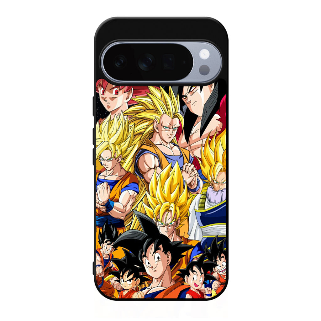 Dragon Ball Z Son Goku Transformation Google Pixel 10 Pro / Pixel 10 Pro XL Case