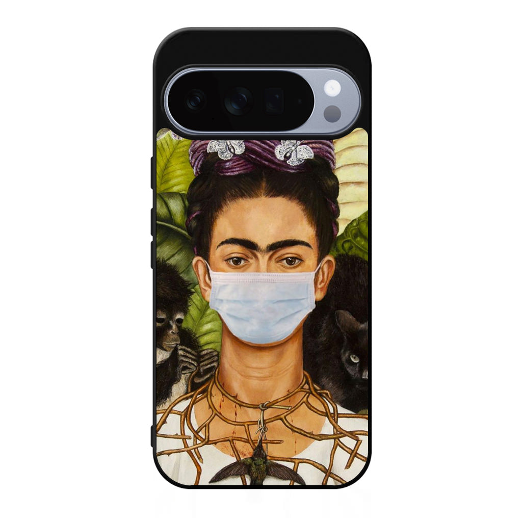 Frida Kahlo Wear Mask Google Pixel 10 Pro / Pixel 10 Pro XL Case
