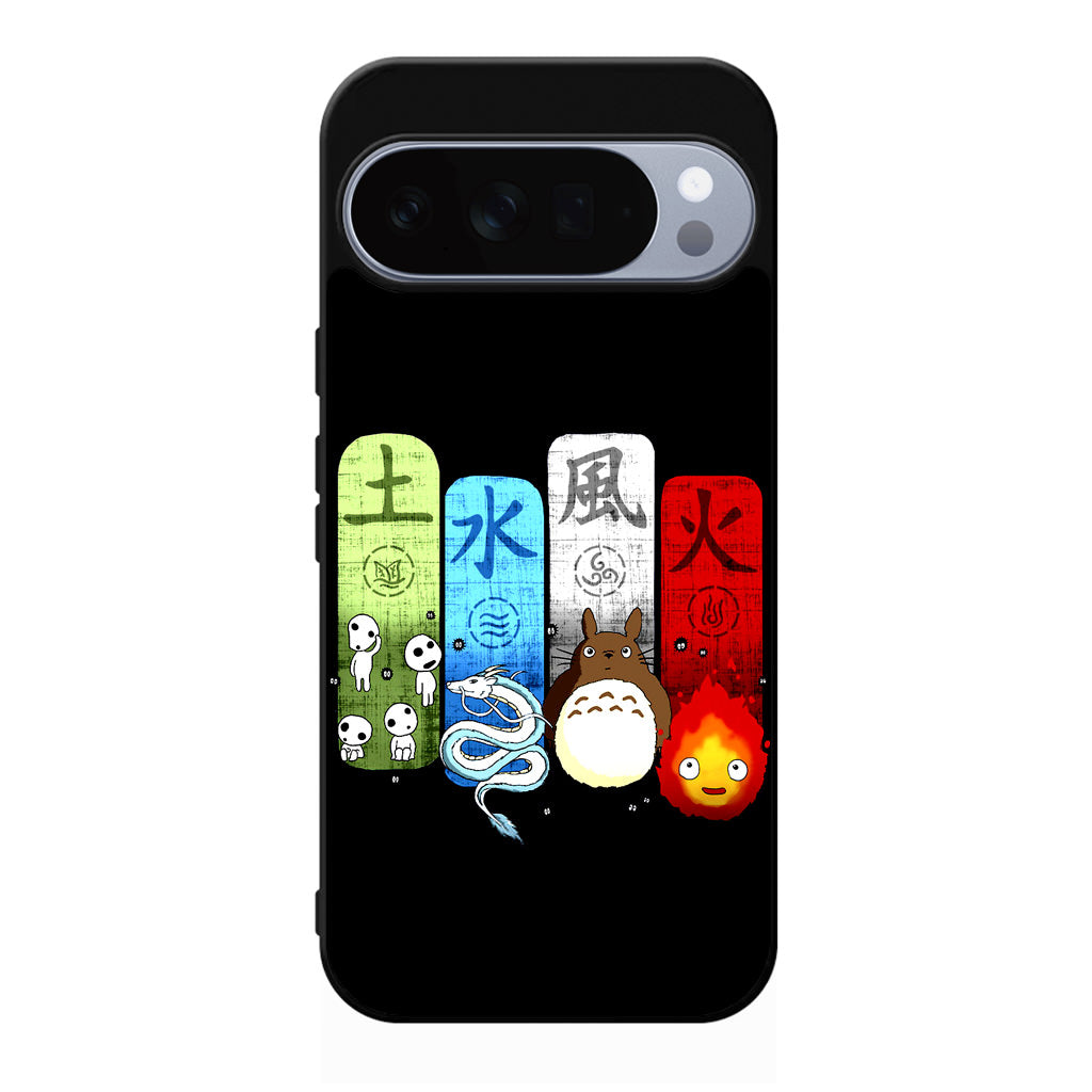 Ghibli Elemental Charms Google Pixel 10 Pro / Pixel 10 Pro XL Case